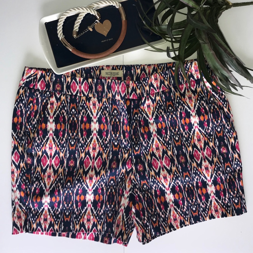 Tribal Printed Highwaisted Shorts